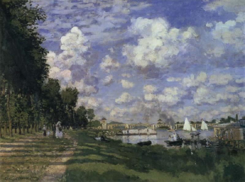 The Marina at Argenteuil, Claude Monet